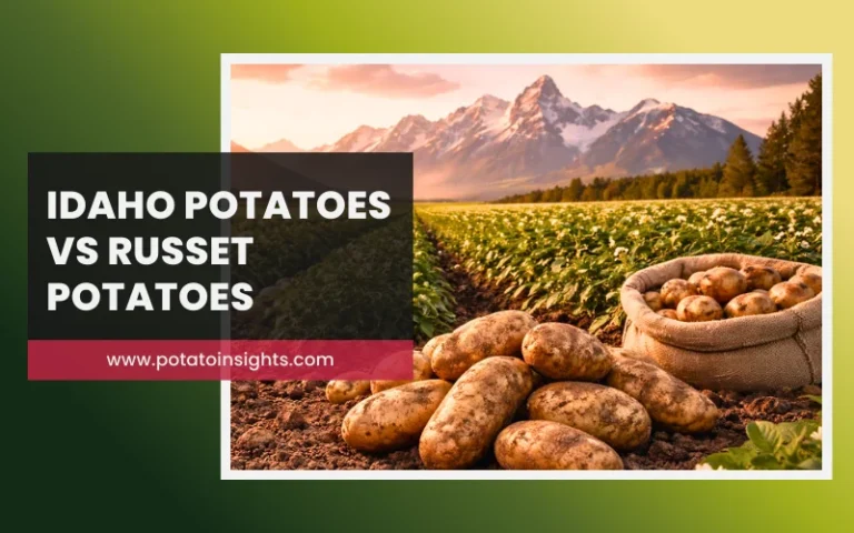 Idaho Potatoes vs Russet Potatoes – What’s the Real Difference