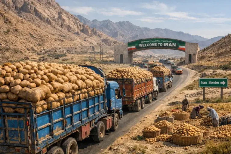 Pakistan Plans Iran Corridor to Export Surplus Potatoes After Afghan Border Closure_Potato Insights
