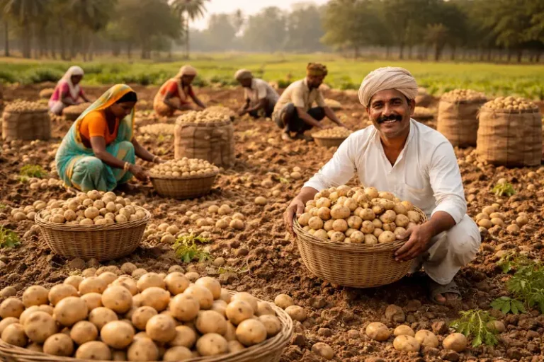 West Bengal May Hit 150 Lakh Tonne Potato Mark