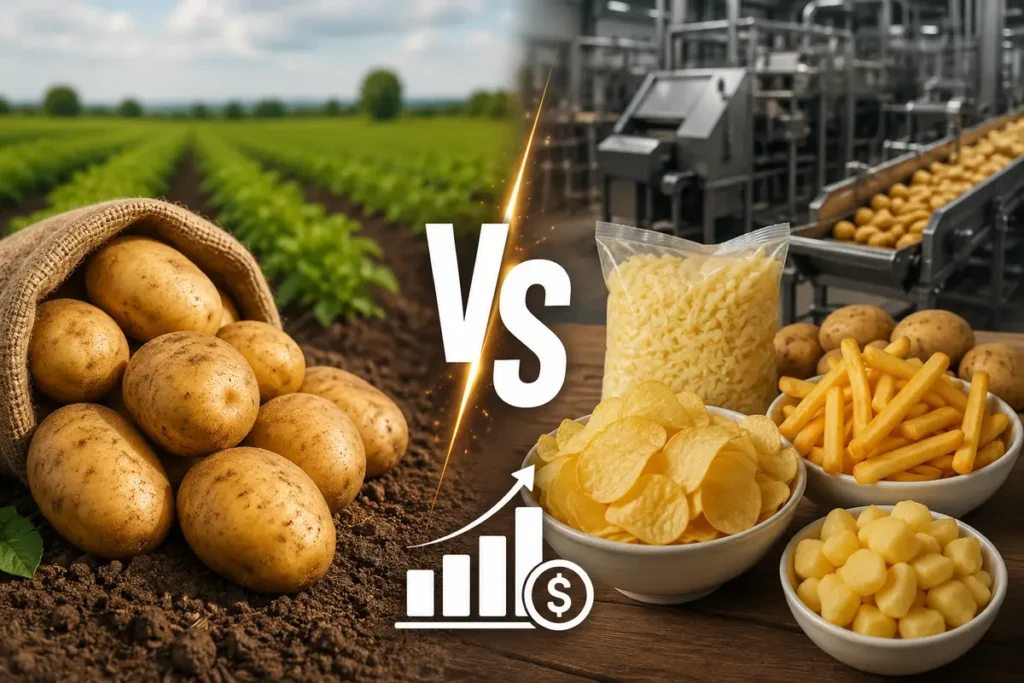 Fresh vs Processed Potatoes: Which Is More Profitable?