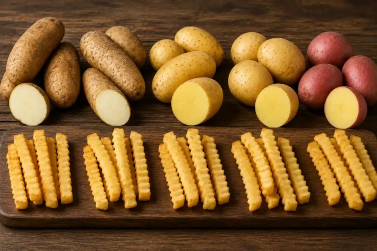 Best Potato Varieties for Crinkle Cut French Fries in the USA