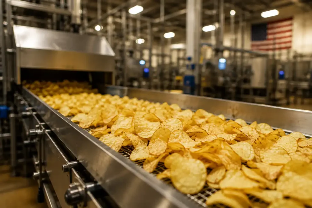 What should buyers look for in a potato chip manufacturer