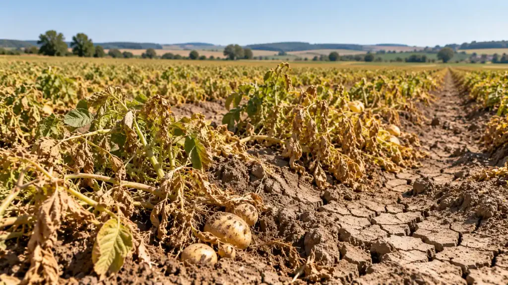 Europe Faces Potato Shortage After Summer Heatwaves Hit Crops