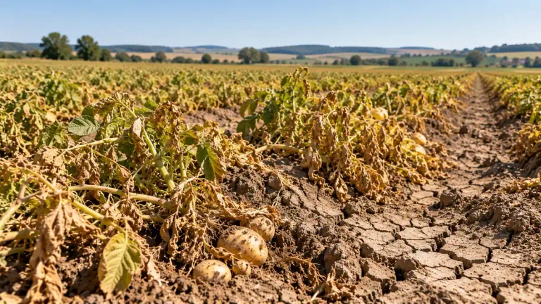 Europe Faces Potato Shortage After Summer Heatwaves Hit Crops
