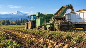 Oregon Potato Industry - Production, Processing, Varieties and Market