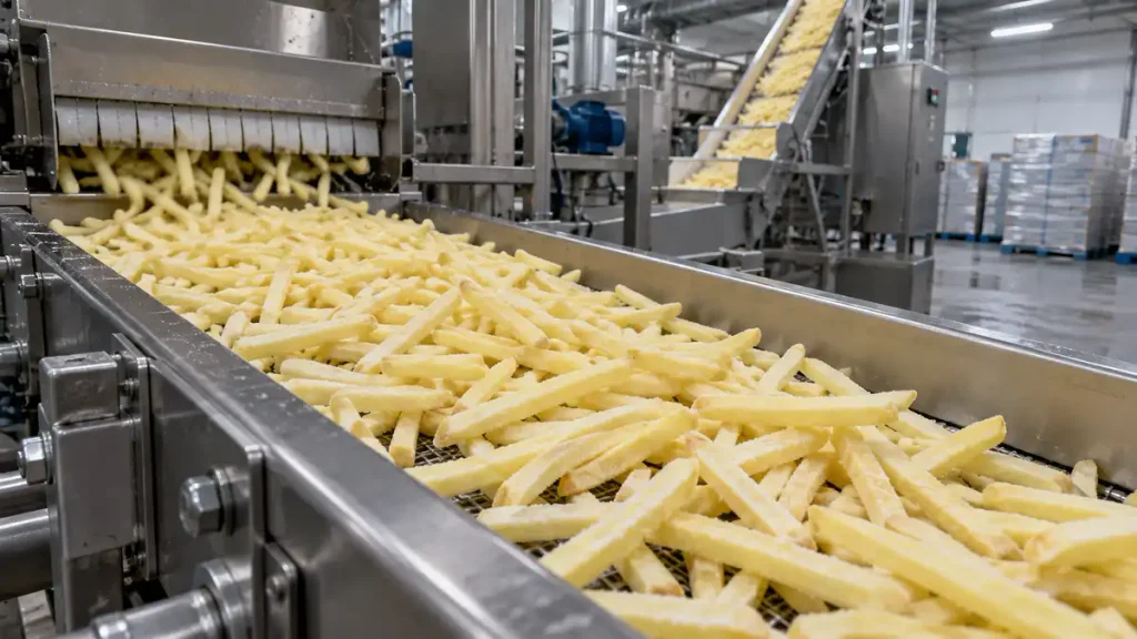 Oregon potato processing industry