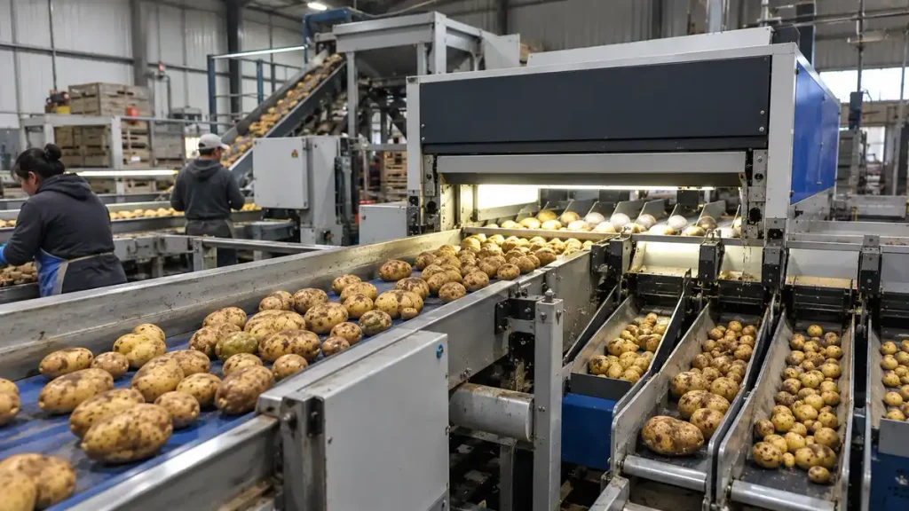 Five Ways AI Sorting Is Changing Potato Processing