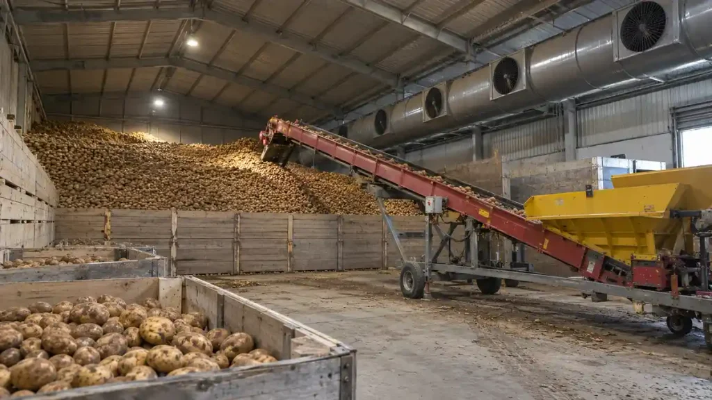 How Much Do Potatoes Lose During Storage?